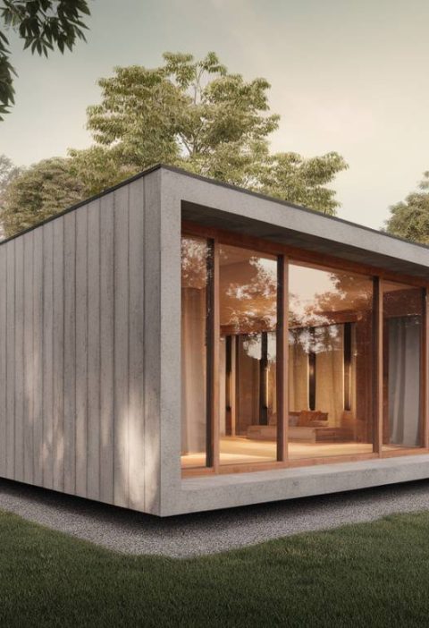 Construire une maison cubique en béton et bois : allier modernité et durabilité