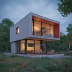 Créer un espace de vie extérieur abrité : intégrer une pergola design à une maison cubique