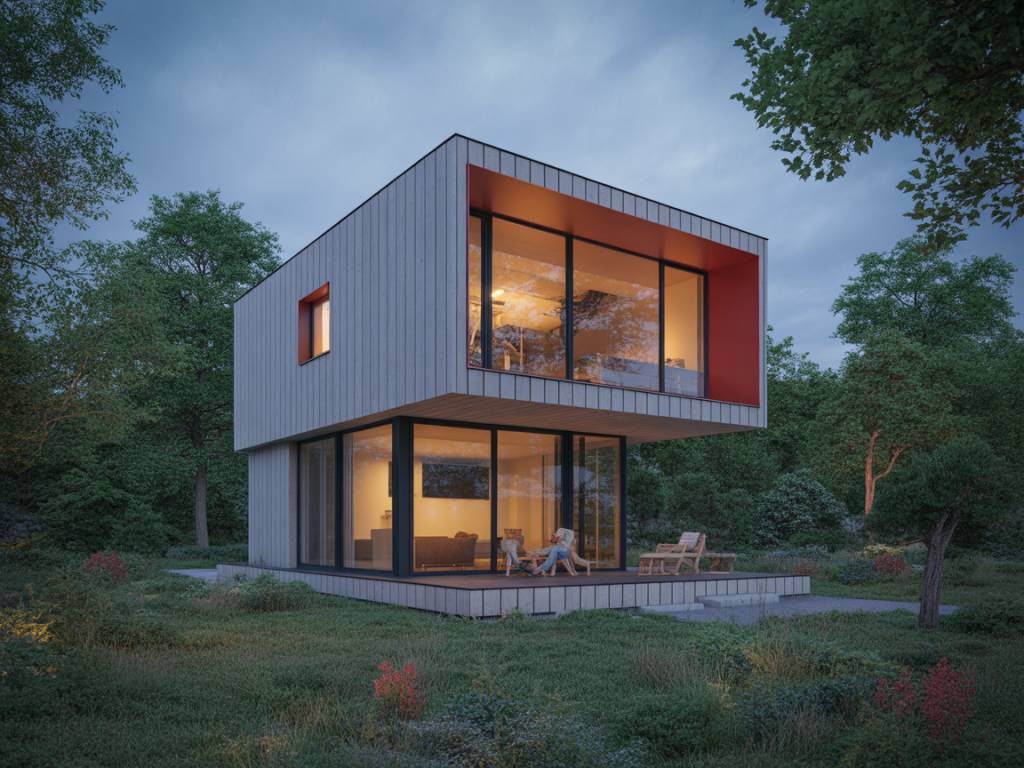 Maison cubique passive : intégrer les principes de la performance énergétique dans une architecture moderne