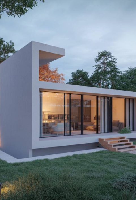 5 idées d’éclairages extérieurs design pour sublimer une maison cubique