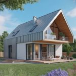 Intégrer un mur en gabion dans le jardin d’une maison cubique : alliance entre minéralité et esthétisme moderne