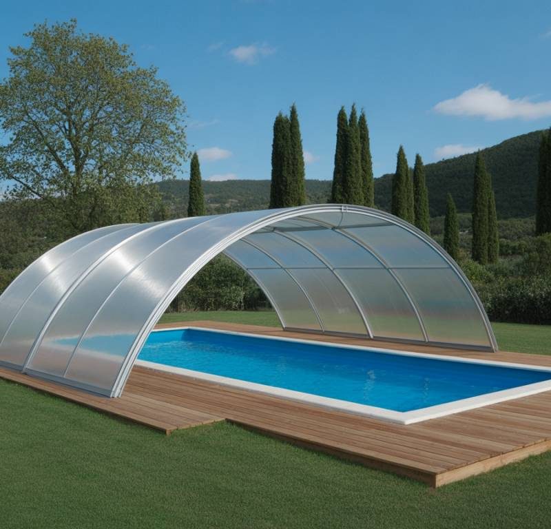 Abri piscine pas cher en kit : guide pour choisir et installer un modèle économique et durable