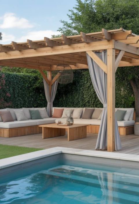 Amenagement pergola piscine : solutions esthétiques et pratiques pour créer un espace détente unique