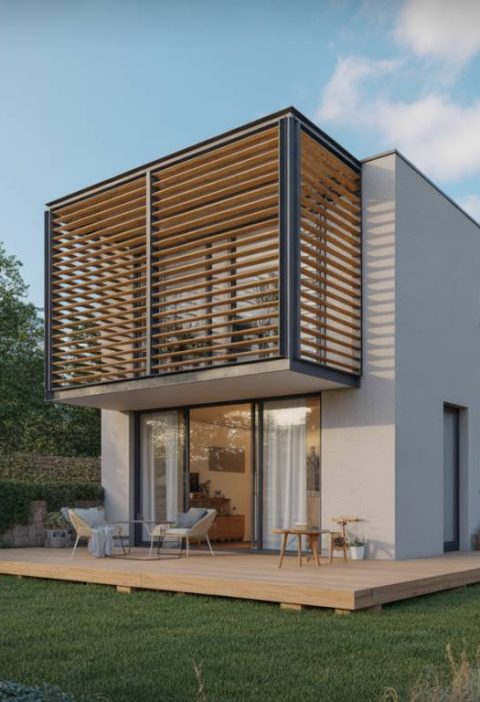 Brise-soleil pour maison cubique : optimiser confort thermique et esthétique de la façade
